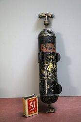 Vintage Masterpiece Fire Extinguisher and Bracket 