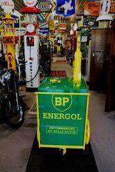 Early Single Pump BP Oil Cart 