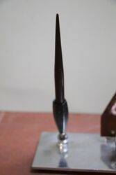 Rare Lockheed Desk Pen Holder 