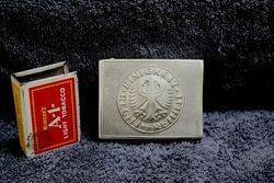 West German Post War Eagle Belt Buckle