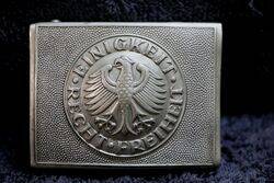 West German Post War Eagle Belt Buckle