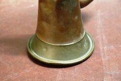 A Vintage English Military Copper Bugle with Brass Trim 