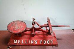 Antique Mellins Food Baby Weighing Scales 