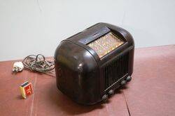 Deco Kriesler Toaster Bakelite Valve Radio 