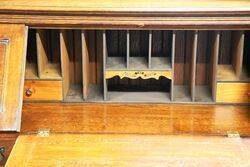 Antique Englisher Oak 9 Drawer Fall Front Desk