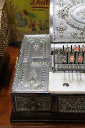 Antique National Cash Register with Side Drawer 