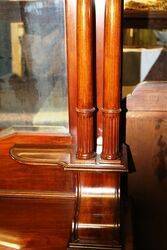 Stunning Antique Walnut Mirror Back Sideboard 