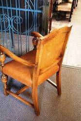 Quality Set Of 8 Oak Dining Chairs C1920