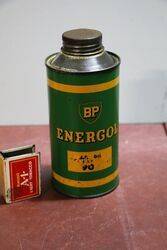 Vintage BP Energol  One Pint Oil Can 
