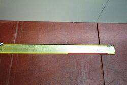 Vintage Dunlop Saddles Shelf Strip Sign 
