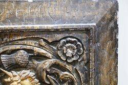 Antique Royal Insurance Company Embossed Plaster Plaque