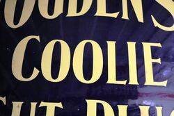 Ogdens Coolie Cut Plug Tobacco Sign