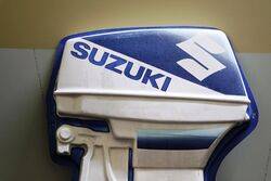 3D Pressed Plastic Suzuki Outboard Motor Advertising Sign 