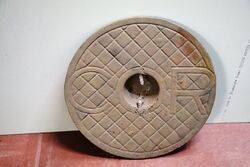 Vintage Cast Iron COR Tank Cover 