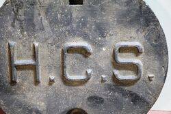 Vintage Cast Iron HCS Tank Cover 