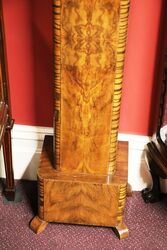 Art Deco Burr Walnut Westminster Chime Grand Mother Clock 