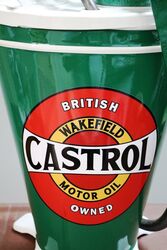 Vintage Gear Oil Dispenser Restored in Castrol Livery 