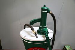 Vintage Gear Oil Dispenser Restored in Castrol Livery 