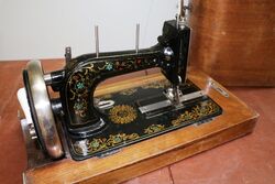 Stunning Antique German Made Sewing Machine 