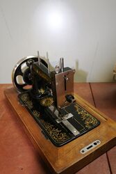 Stunning Antique German Made Sewing Machine 