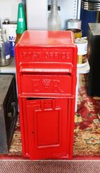 A Genuine Vintage British Post Box 