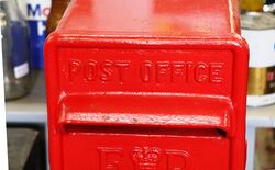 A Genuine Vintage British Post Box 