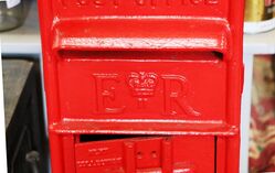 A Genuine Vintage British Post Box 