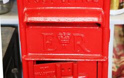 A Genuine Vintage British Post Box 