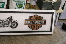 Modern Harley Light Box 