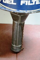 Vintage AMPOL Fuel Filter Funnel 