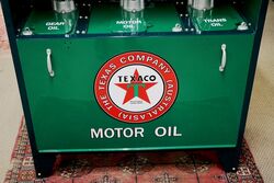 Superb Vintage 3 Pump Bread Bin in TEXACO Livery 