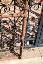 Pair of Antique 10 foot Federation Wrought Iron Gates 