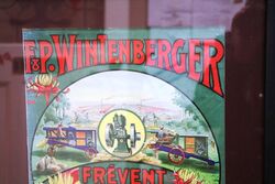 Stunning 1913 FP Wintenberger Farming Framed Calendar Poster        oster