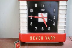 Vintage Craven A Smith Sectric Advertising Wall Clock 