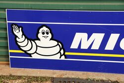 Genuine Michelin New Old Stock Alloy Sign 