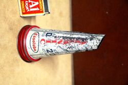 Vintage Atlantic Essolube SAE 20 LT MED Tin Top 