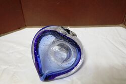 Vintage Murano Glass Swan Ashtray 