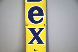 Vintage Small BEX Tin Strip for Better Relief Adv Sign 