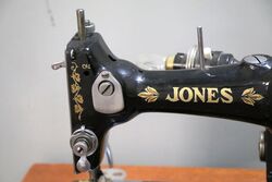 Vintage Jones Family CS Sewing Machine 