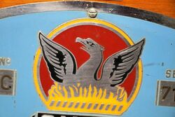 Genuine Clyde Factory Plaque for Engine No NJ3  The Ghan  