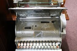 Antique Stevensons National 343 Cash Register