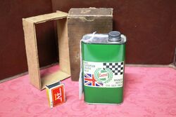 Historic RAC Castrol European Grand Prix One Pint Tin 