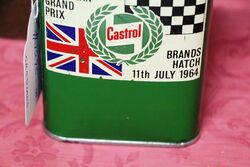 Historic RAC Castrol European Grand Prix One Pint Tin 