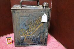 1936 Redline 2gal Running Board Fuel Can by Valor 