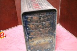 1936 Redline 2gal Running Board Fuel Can by Valor 
