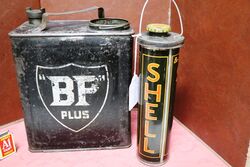 Vintage 1932 BPShell  SHELLMEX  2 gal Running Board Fuel Can 