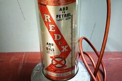 Vintage Redex Garage Forecourt Additive Dispenser 