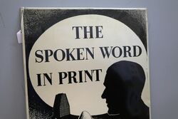 Deco The Listener Pictorial Tin Advertising Sign 