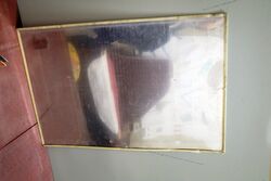 Deco The Listener Pictorial Tin Advertising Sign 