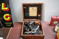 Vintage Heath and Co Hezzanith Sextant Certified 1944 